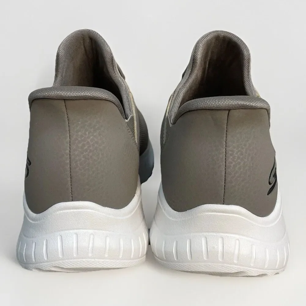SKECHERS Bobs Sport Womens Size 9 Slip Ins Sneakers Taupe Hands Free Gray New - Picture 7 of 11